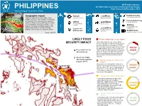 PHILIPPINES All Information Needs to Be Verified and May Change Date Released: 09 December, 2014 Typhoon Hagupit (Local Name: Ruby)