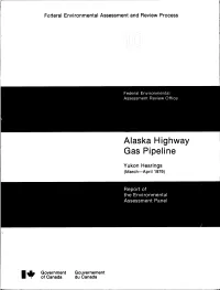 Alaska Highway Gas Pipeline