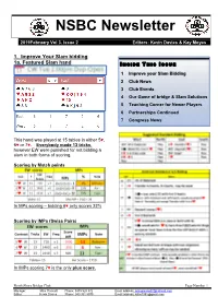 NSBC Newsletter