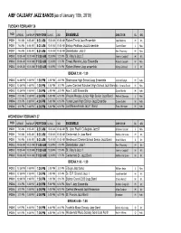 Copy of 2019 AIBF Master Schedule Jan 18 for Distribution