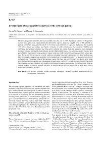 Evolutionary and Comparative Analyses of the Soybean Genome