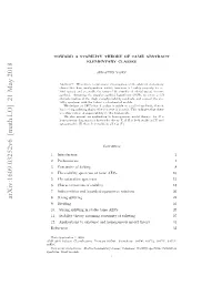 Arxiv:1609.03252V6 [Math.LO] 21 May 2018 M 00Sbetcasﬁain Rmr 34.Secondary: 03C48