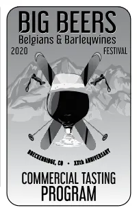 Commercial Tasting Program