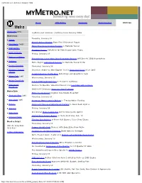 MTA Report January 2006