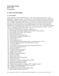 SCHAFFER, MARY M79 / V527 File Description