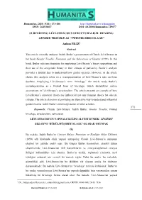 171 Subverting Lévi-Strauss's Structuralism