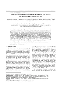 Investigation on Effects of Initial Schemes for Binary Typhoons Roke and Sonca in 2011