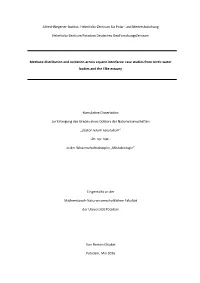 Methane Distribution and Oxidation Across Aquatic Interfaces: Case Studies from Arctic Water Bodies and the Elbe Estuary
