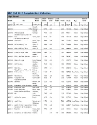 SRC Book List