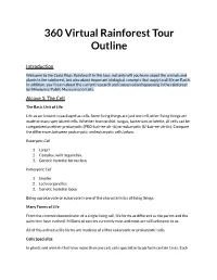 Rainforest 360 Virtual Tour Script for Upload with Edits