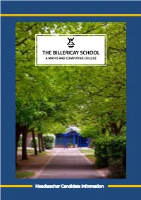 The Billericay School a Maths and Computing College