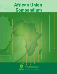 African Union Compendium 2Nd Edition