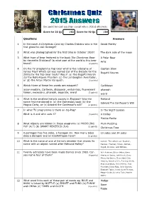 Questions Answers 1 in the Novel a Christmas Carol By