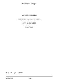 Statutory Accounts 2019-2020