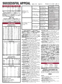 Race and (Black Type) Record Sire Line Lifetime As