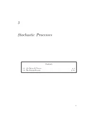 5 Stochastic Processes