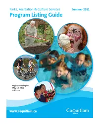 Program Listing Guide