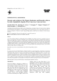 Dynamic and Evolution of the Mounts Bamboutos and Bamenda Calderas by Study of Ignimbritic Deposits (West-Cameroon, Cameroon Line)