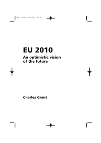 EU 2010: an Optimistic Vision of the Future