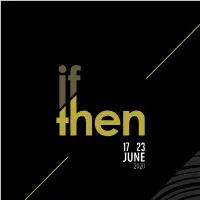IF/THEN 2020 | 01 02 | IF/THEN 2020 Table of Contents