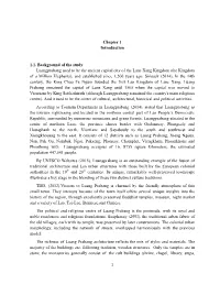 Chapter 1 Introduction 1.1. Background of the Study