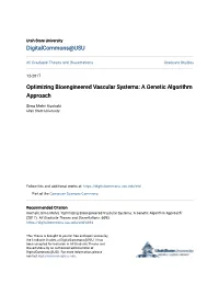 Optimizing Bioengineered Vascular Systems: a Genetic Algorithm Approach