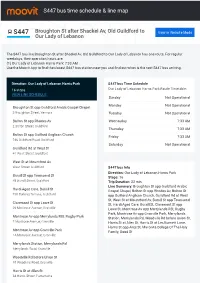 S447 Bus Time Schedule & Line Route