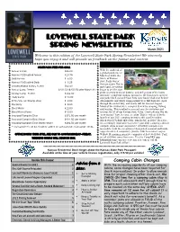 2021 Lovewell Spring Newsletter