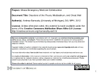 Disorders of the Pleura, Mediastinum, and Chest Wall
