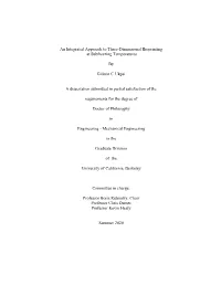An Integrated Approach to Three-Dimensional Bioprinting at Subfreezing Temperatures