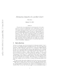 Arxiv:1901.03613V2 [Math.GR] 17 Jan 2019 the ﬁrst of Which Only Modiﬁes the Left Coordinate, the Second the Right Coordi- Nate and the Third the Left Coordinate