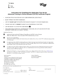 Certificate Program