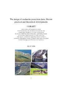 The Design of Avalanche Protection Dams .Pdf