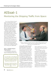 Aissat-1 Monitoring the Shipping Trafﬁc from Space