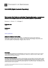 Uva-DARE (Digital Academic Repository)