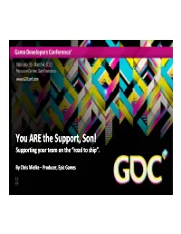 You ARE the Support, Son! Pp