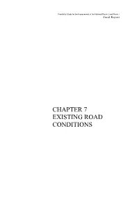 Chapter 7 Existing Road Conditions