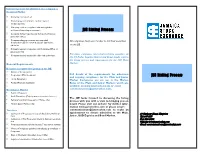 JSE Listing Process JSE Listing Process