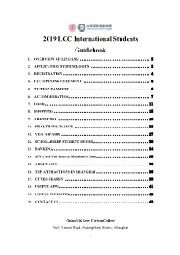 2019 International Student Handbook.Pdf