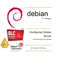 Debian 7.X Wheezy