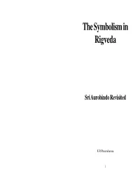 The Symbolism in Rigveda.Pmd