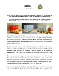 The Courtyard's Chocolate Buffet Returns with a New Selection Of