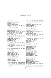 Index of Names
