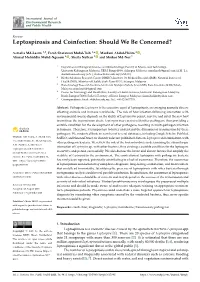 Leptospirosis and Coinfection: Should We Be Concerned?