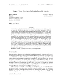 Support Vector Machinery for Infinite Ensemble Learning