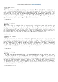 Plop's Diary Model Text- Super Challenge Monday 18Th January Dear Diary, What a Day It Was! Today, I Finally Told My Parents T