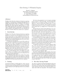 Slow Sort Algorithm Comprises Three Nested Loops