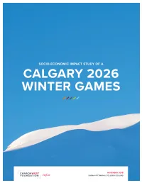 2018-11 CWF Olympics Report