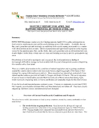 Famine Early Warning Systems Network Mauritania