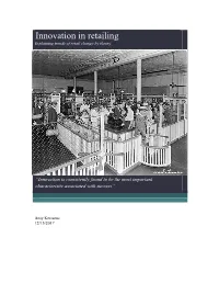 Innovation in Retailing Explaining Trends of Retail Change by Theory